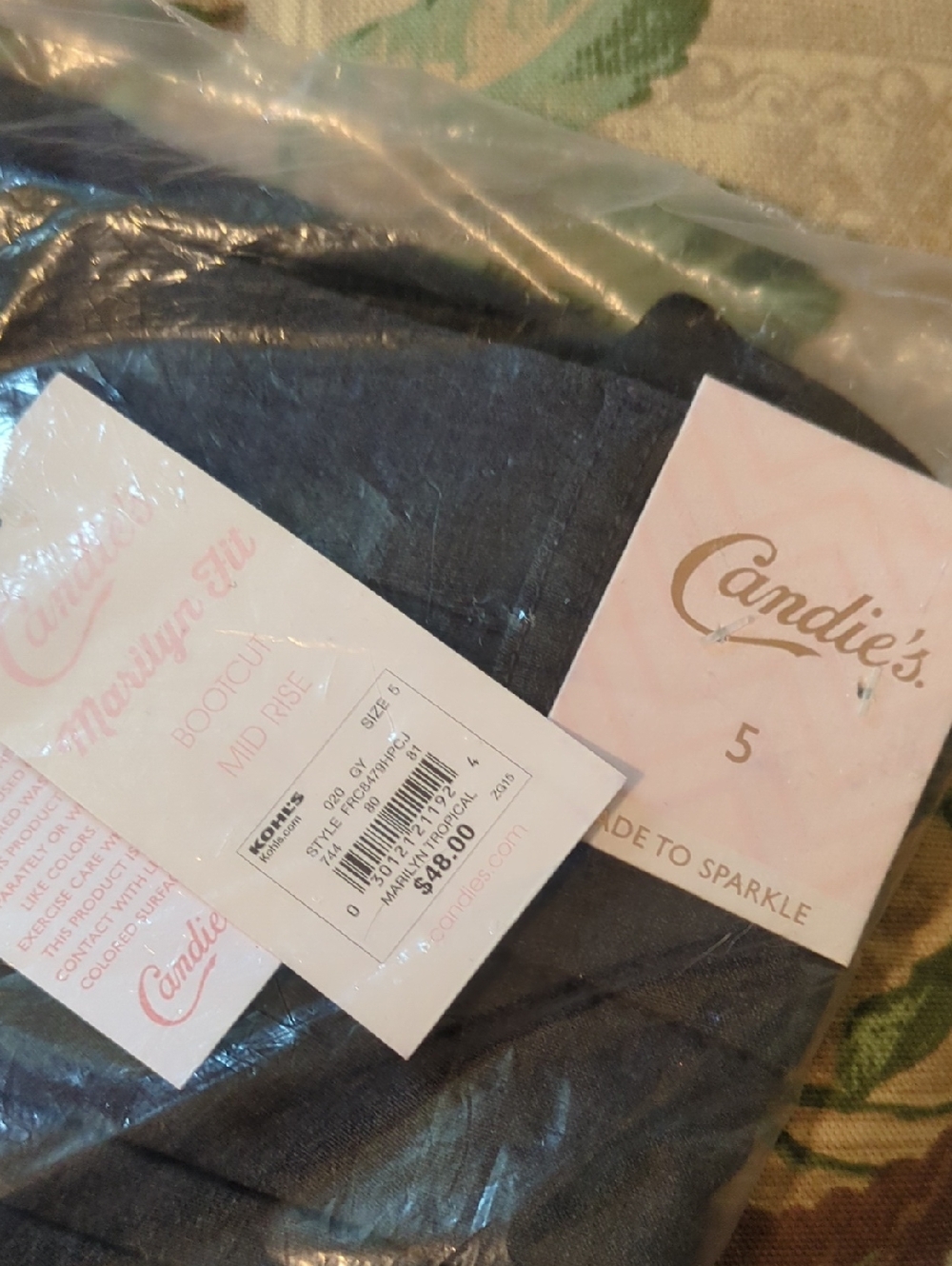 Candie's Gray Bootcut Dress Pants - Gray - Marilyn Style